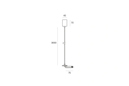 Surface track MUSE power feeder suspended 48V Titan