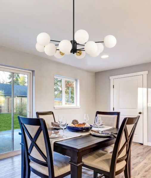 Pendant light MARSTEN 12 E27 BKO