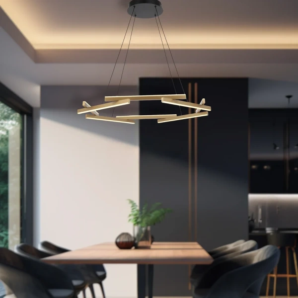 Pendant lamp Tarson 1 Tier D65 LED 40W 3K GD