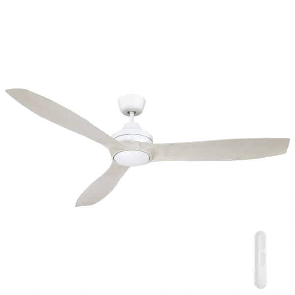 Ceiling fan Lora D60 DC with Remote WH