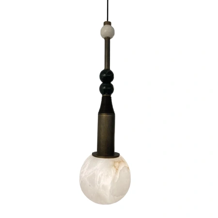Pendant lamp Moreno Marble D10 BRZ