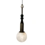 Pendant lamp Moreno Marble D10 BRZ