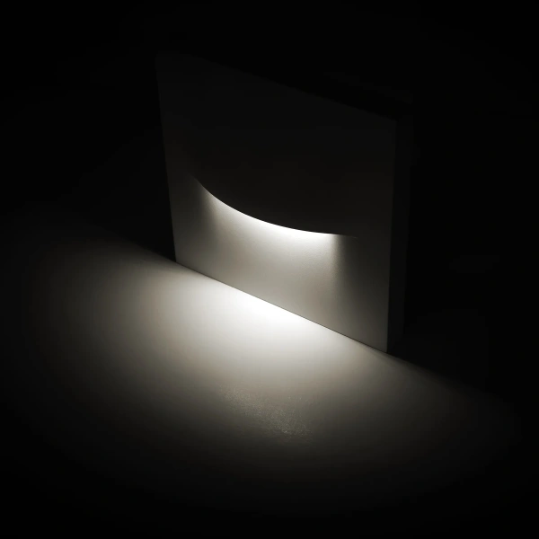 Wall light Lisca 3W 3CCT 12V DC SQUARE LED WHT