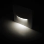 Wall light Lisca 3W 3CCT 240V SQUARE LED BLK