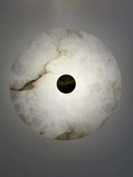 Wall light Zarra Alabaster Spanish Marble LED 9W 3CCT BRS