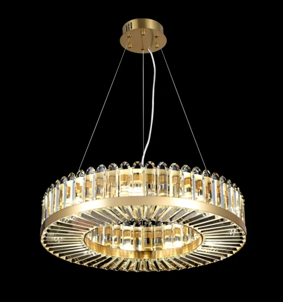Chandelier PALLADIO-9L Brushed Brass