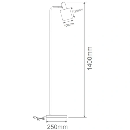 Floor lamp MARISOL-FL 22523
