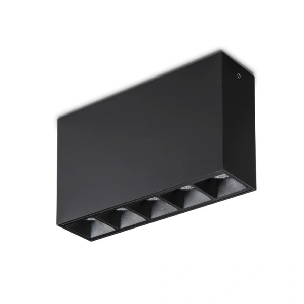 Surface lense downlight Flux Z18987-10.45.30.BK LED 10W 3K