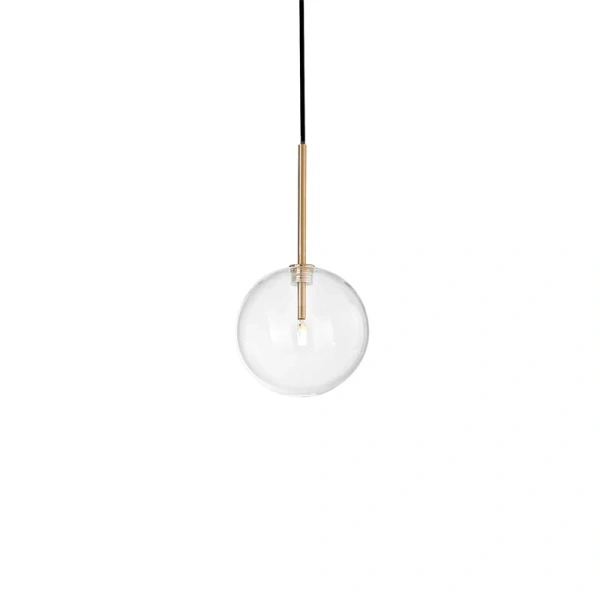 Pendant lamp Equinoxe SP1 D15 LED G4 2W BRS