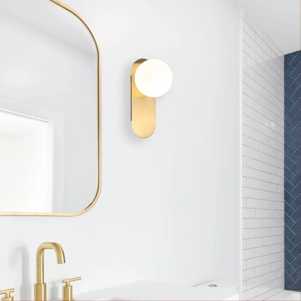 Wall light PING G9 IP44 BRS