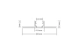 Recessed track MUSE black 48V L200