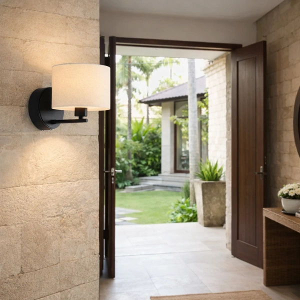 Wall lamp Clarissa Rechargeable LED CCT Dimmable BLK