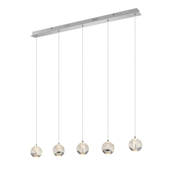 Pendant light SEGOVIA 5 Bar LED 25W CH