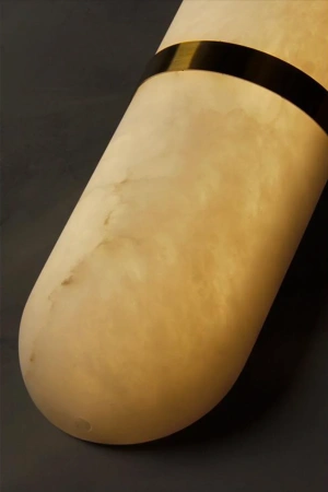 Wall light Andorra W1 Alabaster Spanish Marble LED 5W BRS