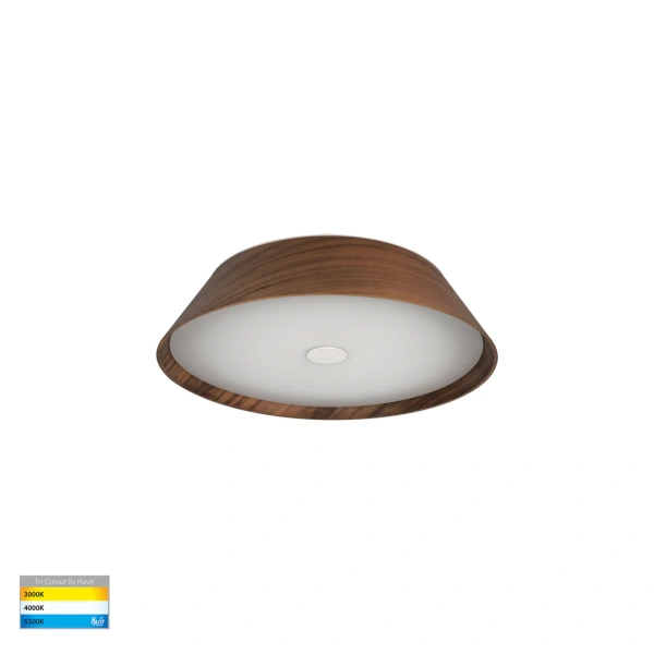 Ceiling light Noyer 330mm Walnut Timber