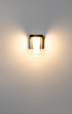 Wall light Otaner BLK LED HV3691T-BLK-240V IP65