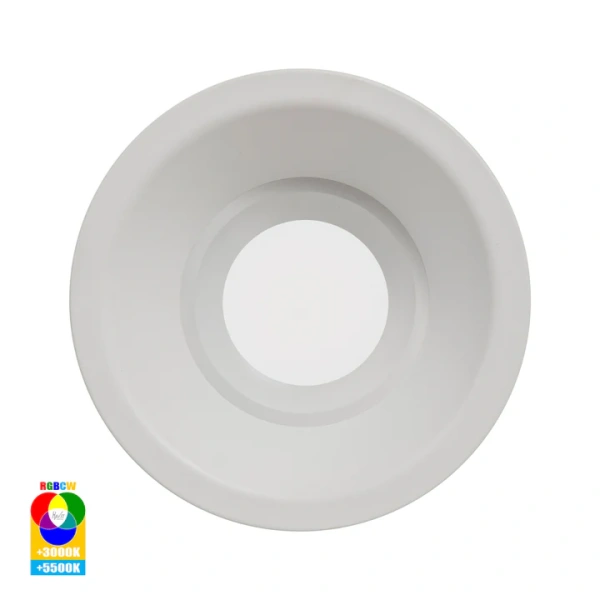 Recessed Downlight Prime RGBCW LED 12W IP54 WIFI WHT