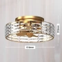Ceiling Fan Odyssey DC 22 High Airflow GLD