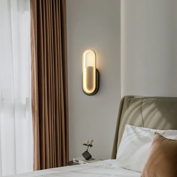 Wall lamp Aura Ovale W31 GL