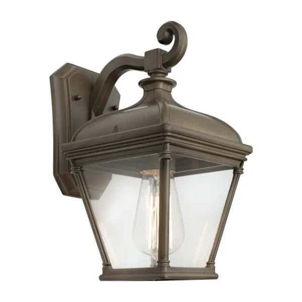 Wall Light Hotham 1LT 60W E27 BRNZ