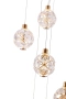 Pendant lamp ADRIANA 12 LED 80W GL Remote
