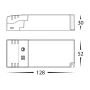 Driver LED HV9668-24V25W Triac Dimmable