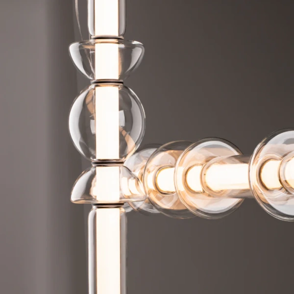 Pendant lamp Afrodite linear P1 LED 30W 3K L980 BK