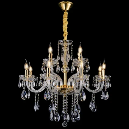 Chandelier Bromley Crystal K9 12 light GL