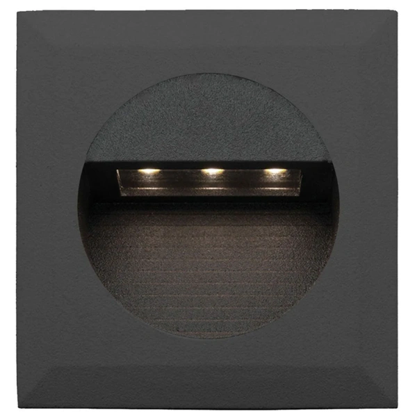 Step light Rye Square LED 1.2W 3K L80 BLK
