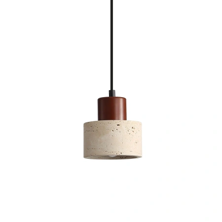 Pendant lamp Tibur 120 E14 Travertine