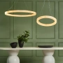 Pendant lamp Halo Resin Large LED BLK