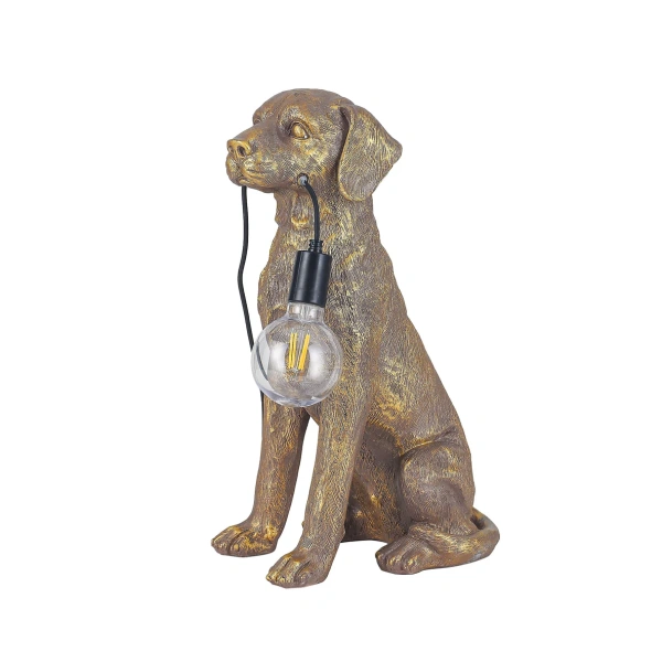 Table lamp Golden Retrieve LED Gold