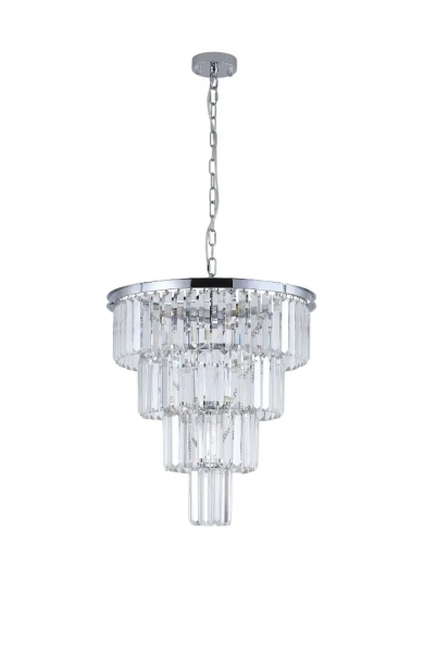 Pendant lamp FOUR DROP E14 25W CH