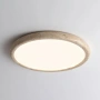 Ceiling lamp Soluna Travertine Oyster LED