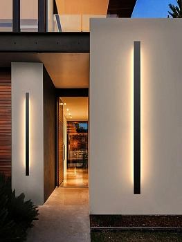 Wall light Barline Shadow LED 45W Tricol IP65 150cm BLK