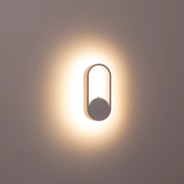 Wall light Ovale HV8080T-WHT LED 7W TRI Colour Dimmable