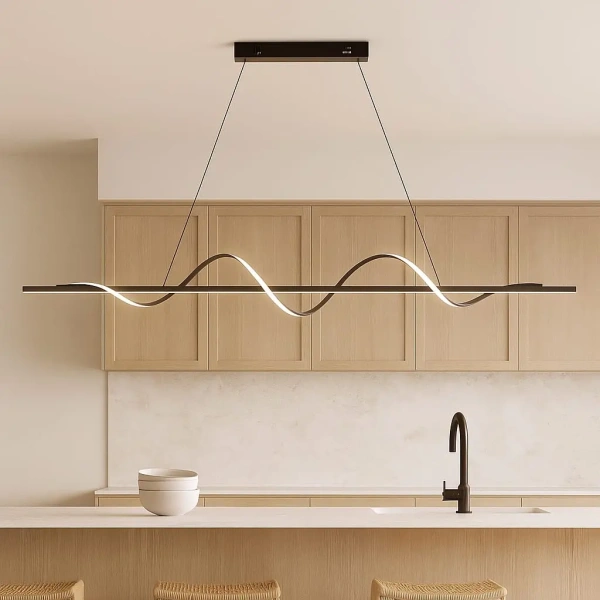 Pendant lamp WILLOW L180 LED 60W BL