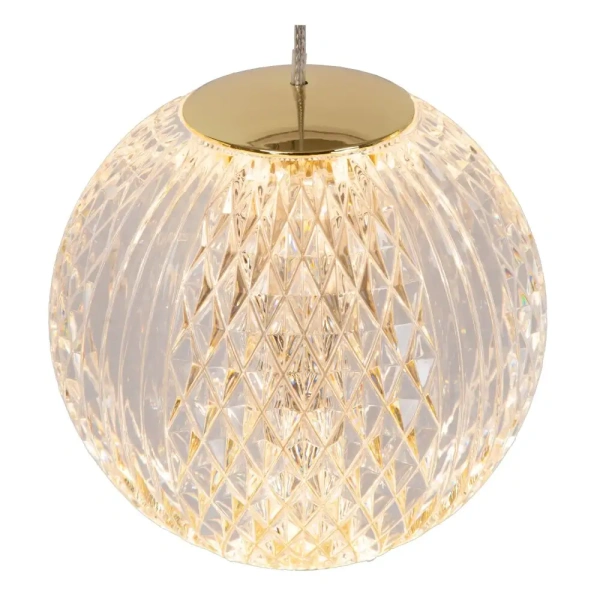 Langdon-1 Light LED Pendant Gold 3K