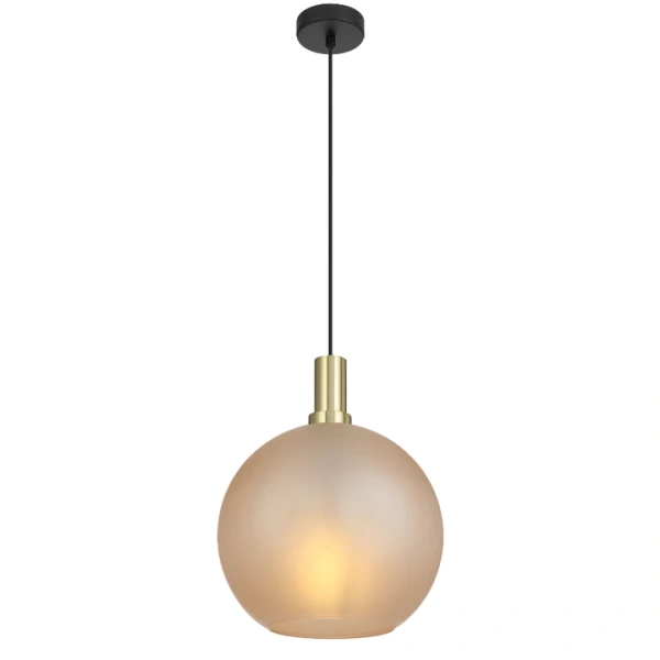 Pendant lamp PATINO 30 E27 D300 AMBER