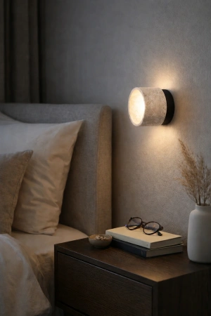 Wall lamp Colli Travertine E27 BL