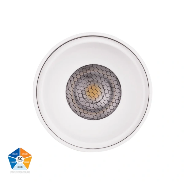 Surface downlight Nella WHT Extension 5CCT LED 12W IP54