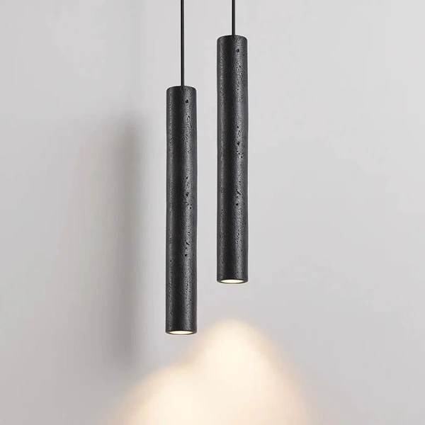 Pendant lamp Moss Travertine GU10 BL