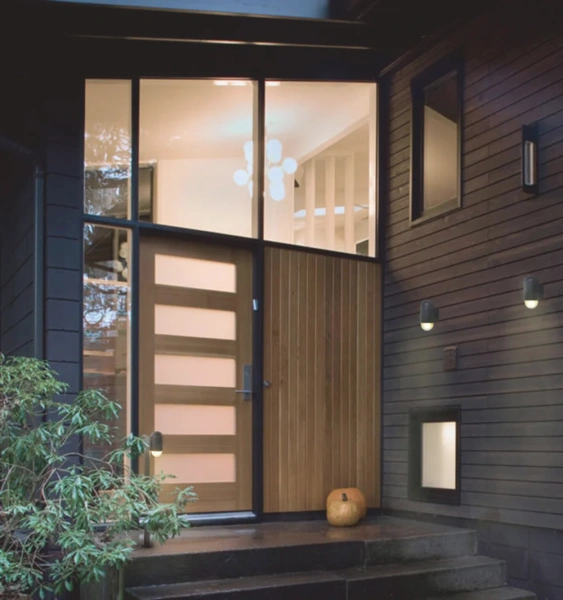 Wall light MAGNUM 2 Oval E27 IP44 BLK