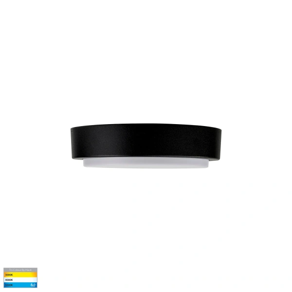 Ceiling lamp Liptor 3CCT 10W LED BLK