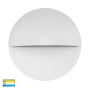 Step light Veko White with Eyelid HV2929T-WHT-240V IP65