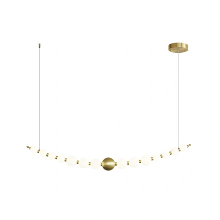 Pendant lamp Cloud P52 L125 LED 20W BRS