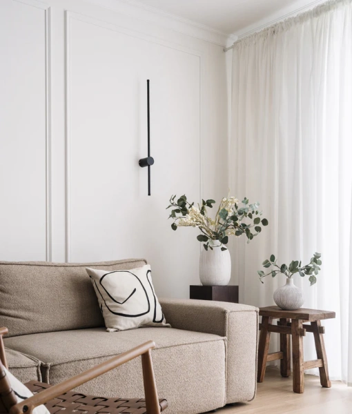 Wall light Saber LED CCT 12W BLK