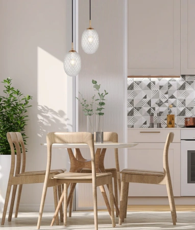 Pendant lamp KATHAL 2 E14 D15 SMK
