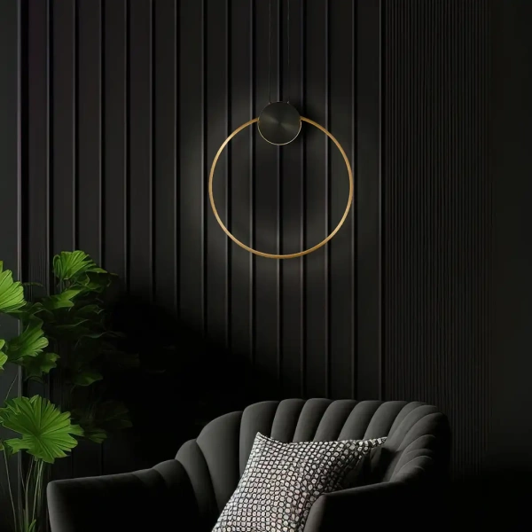 Wall lamp Aura W30 BK