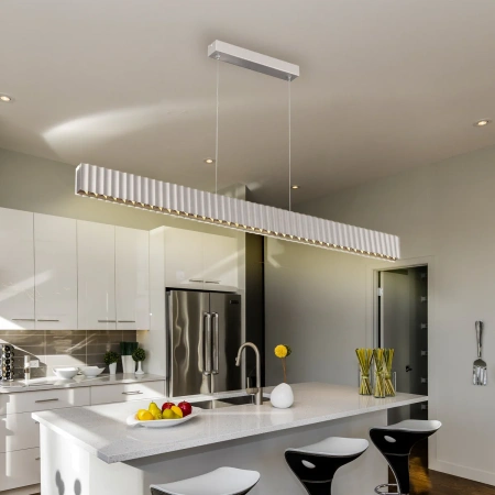 Pendant lamp Skyline LED 78W 3K L180 WH